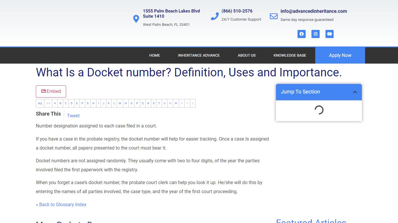 What Is Docket Number | Important Definitions And Examples